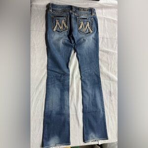 Miss Me Women's Boot Cut Jeans in Faded Blue